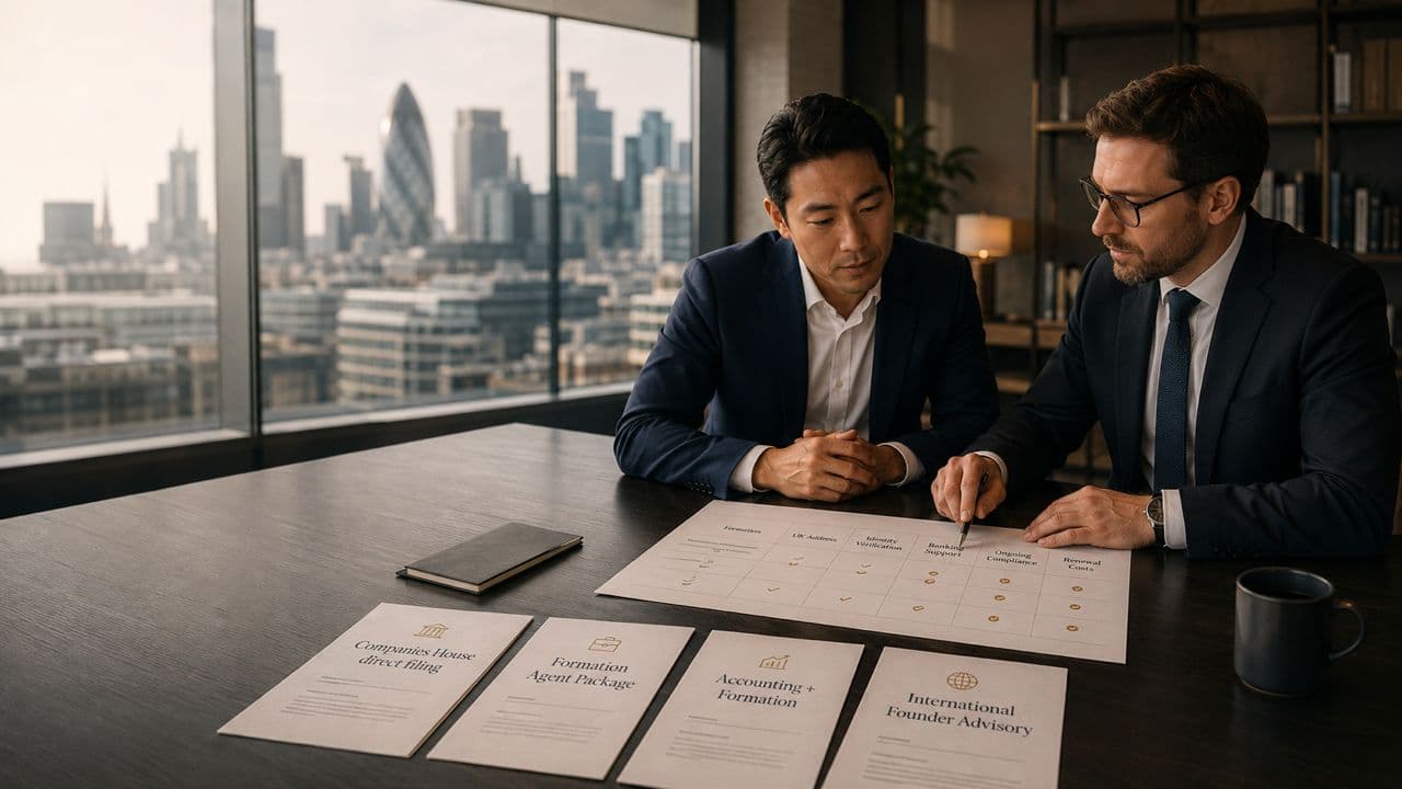 Best UK Company Formation Services for Non-Residents in 2026: How to Choose