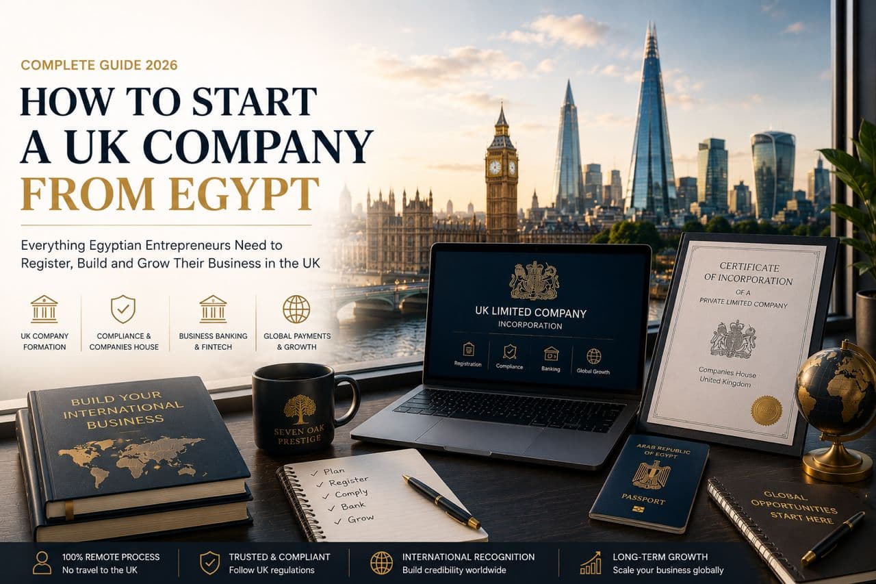 How to Start a UK Company from Egypt: Complete 2026 Guide