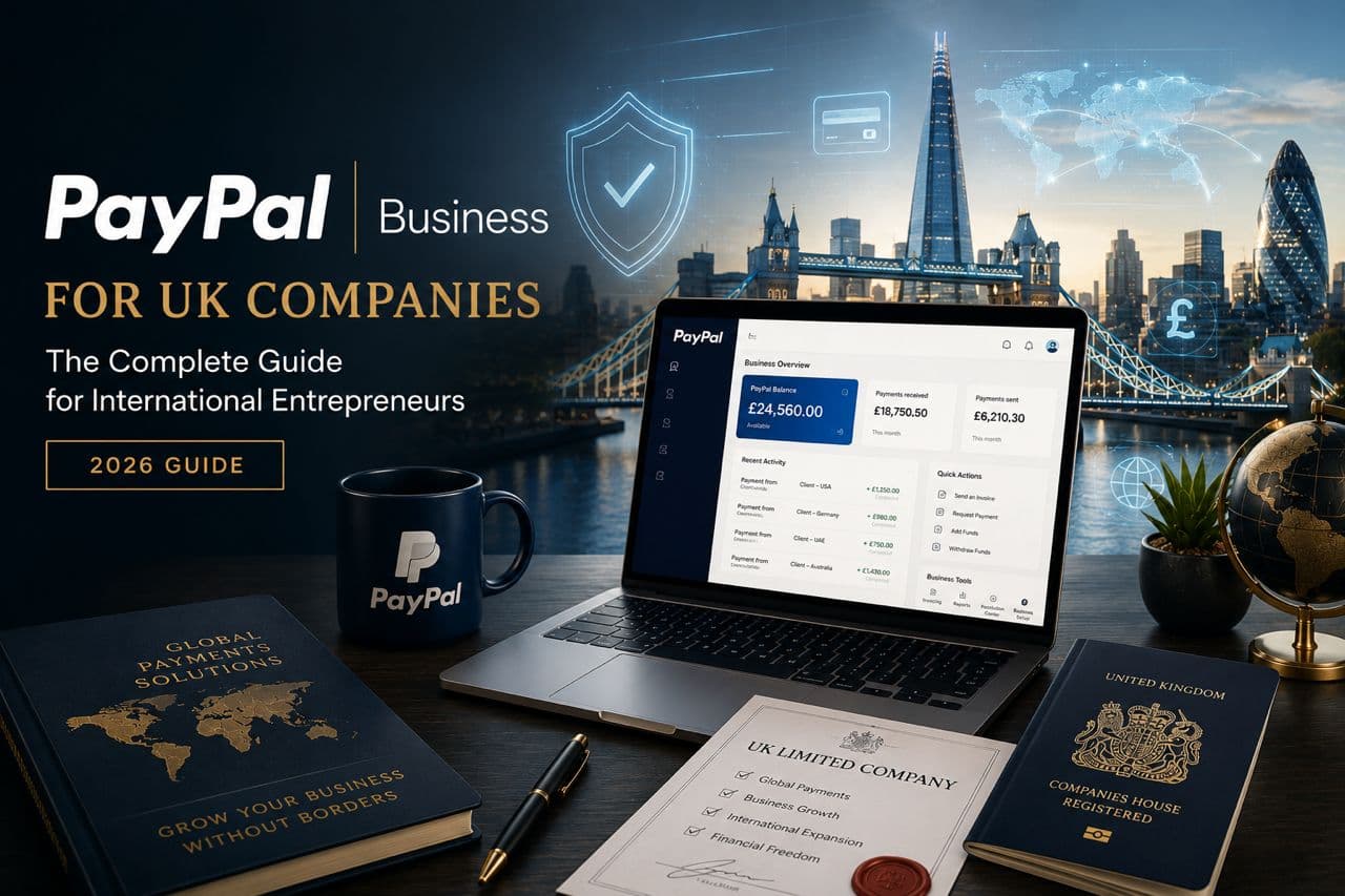 PayPal Business for UK Companies: The Complete Guide for International Entrepreneurs (2026)