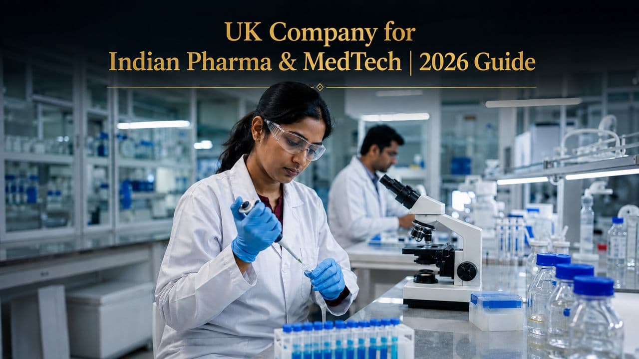 UK Company for Indian Pharma & MedTech | 2026 Guide
