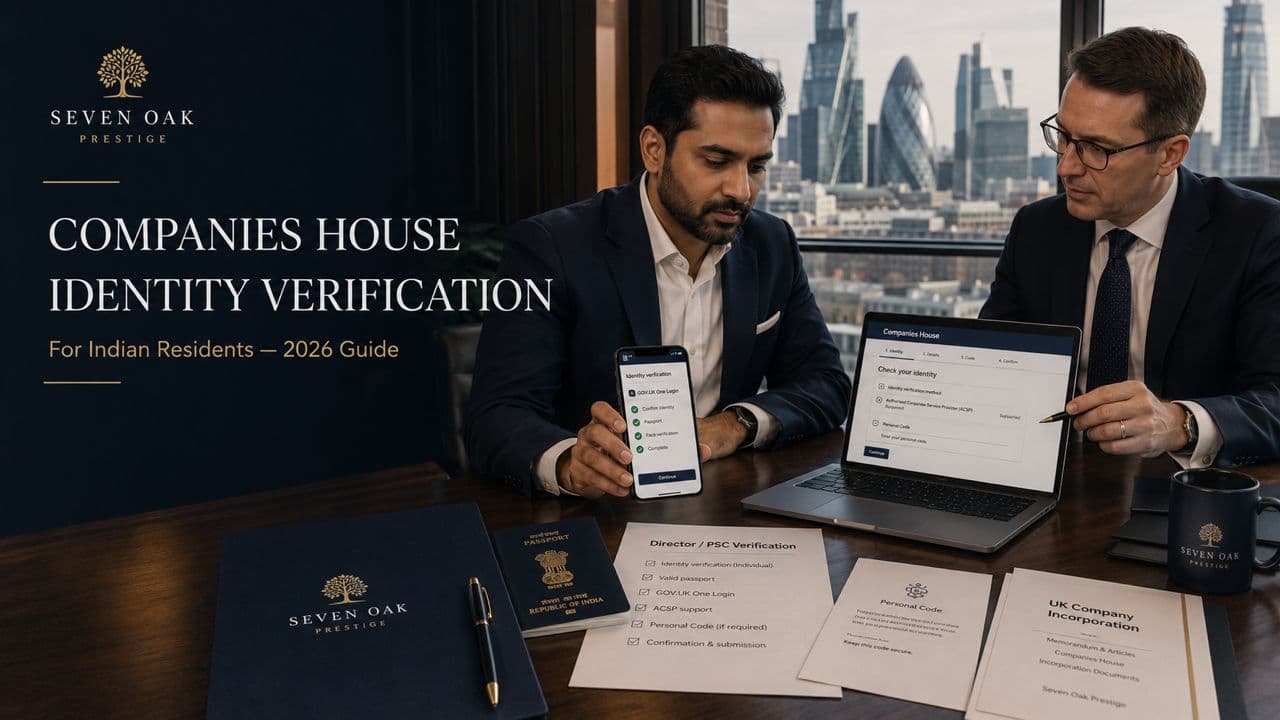 Companies House Identity Verification for Indian Residents - 2026 Guide