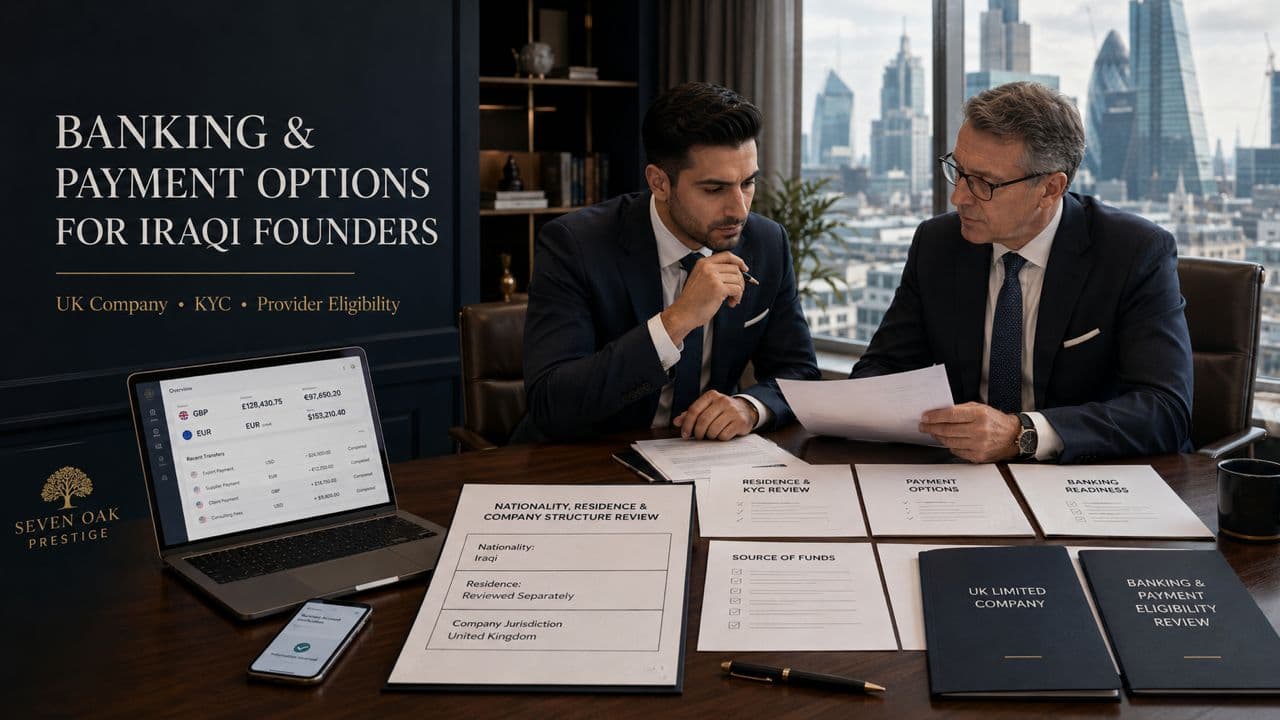 Stripe, Wise, Payoneer & Banking for Iraqi Founders - 2026 Guide