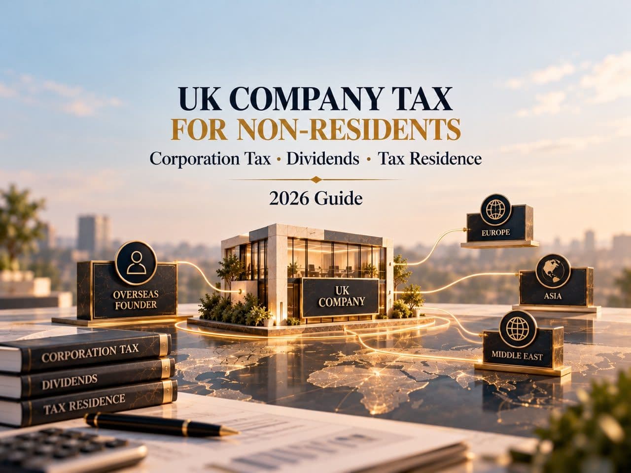UK Company Tax for Non-Residents: Corporation Tax, Dividends & Tax Residence (2026)