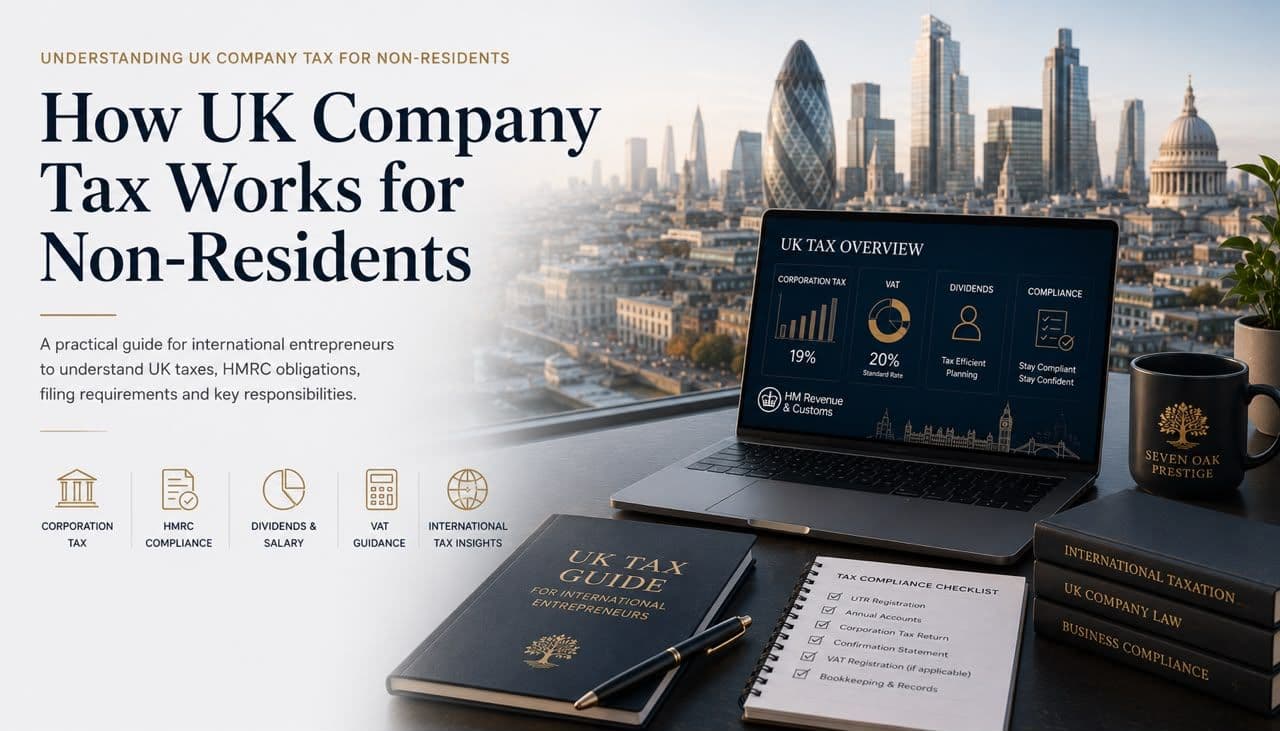 How UK Company Tax Works for Non-Residents (2026): A Practical Guide for International Entrepreneurs
