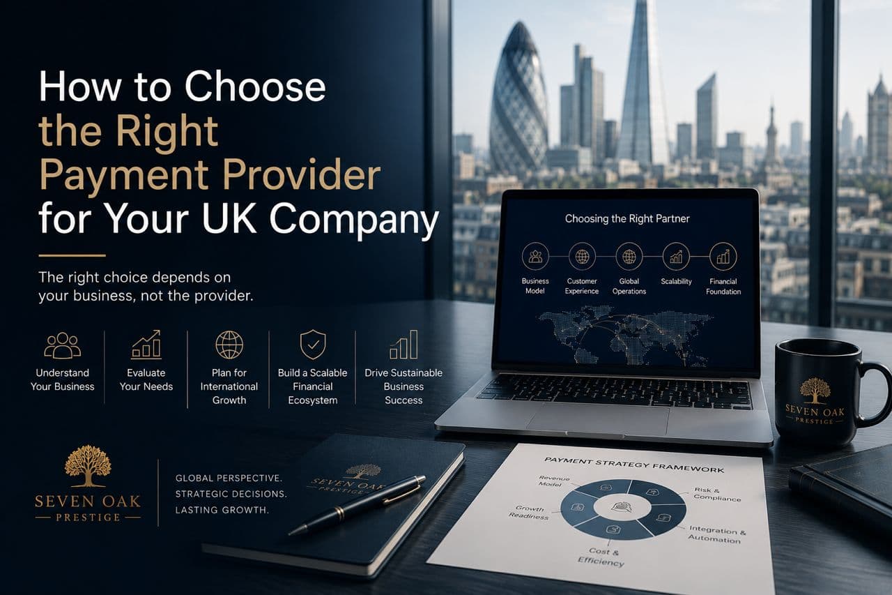 How to Choose the Right Payment Provider for Your UK Company (2026): A Strategic Guide for International Entrepreneurs