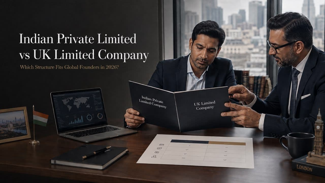 Indian Private Limited vs UK Limited Company: Which Is Better for Global Founders in 2026?