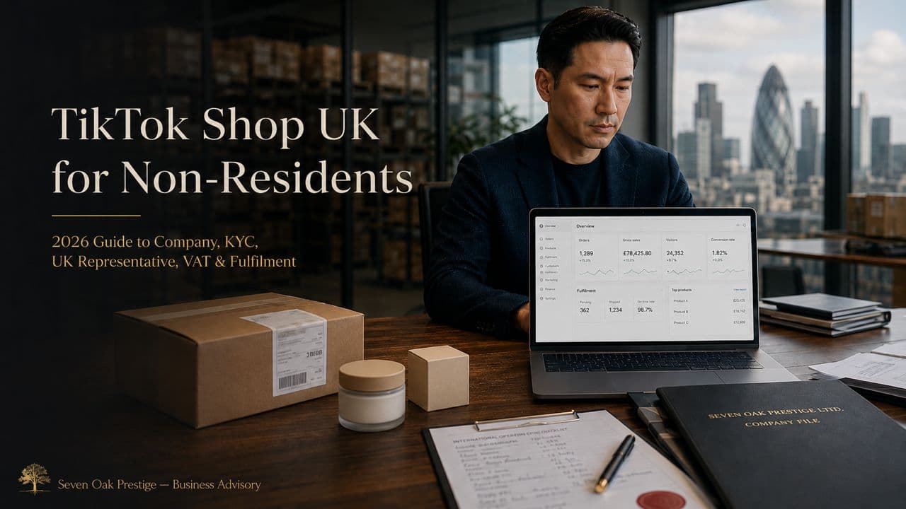 How to Set Up TikTok Shop UK as a Non-Resident: Complete 2026 Guide