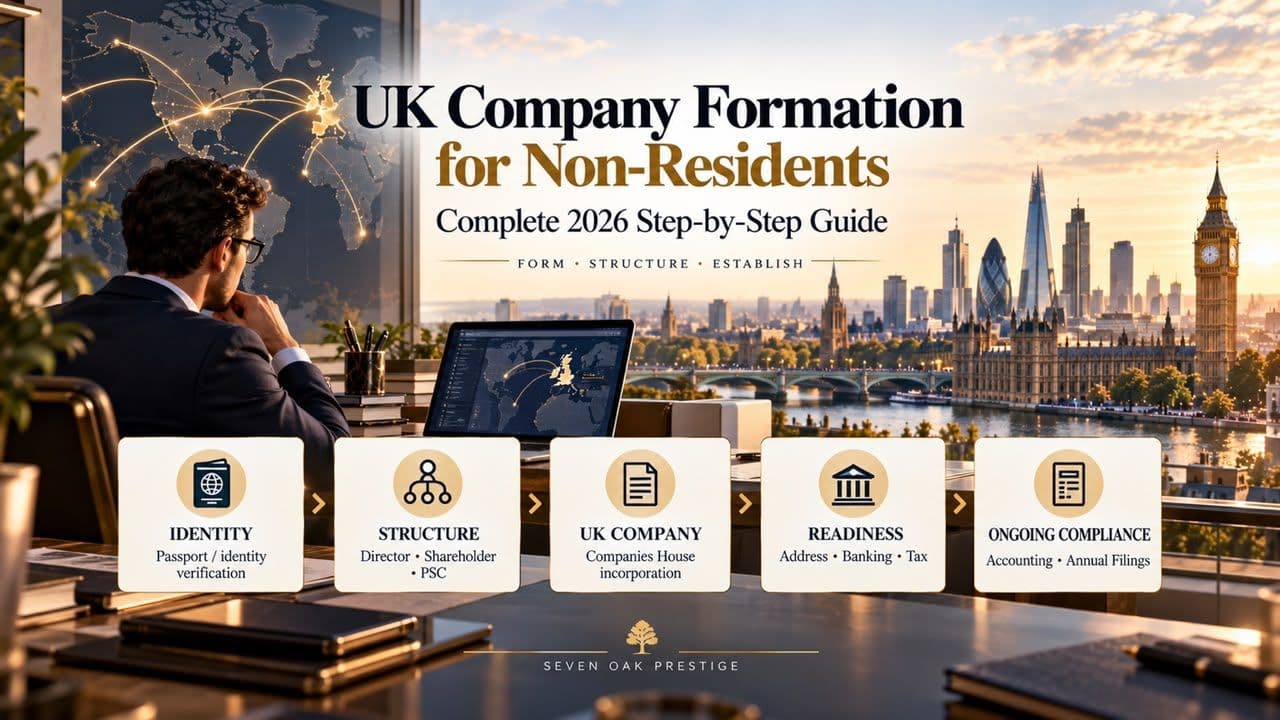 UK Company Formation for Non-Residents: Complete 2026 Step-by-Step Guide